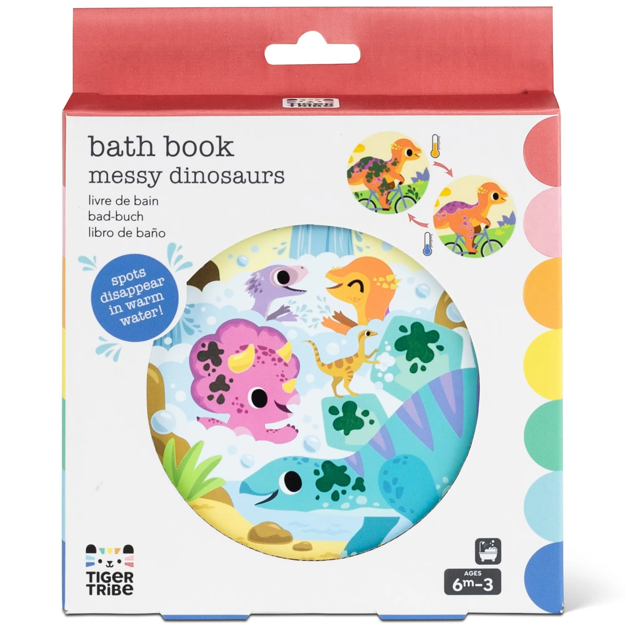 unicorns__dinosaurs_bath__1.webp Tiger Tribe Travel | Books>Unicorns & Dinosaurs Bath Books - 6M+