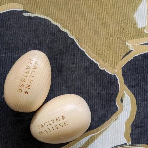 Jaclyn & Matisse Music | Easter>Wooden Egg Shakers Pair - 3+