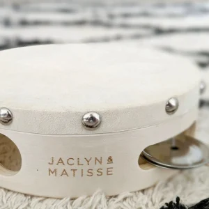 Jaclyn & Matisse Music>Wooden Tamborine Drum - 3+