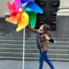 Whirly Garden>Zeus Windmill - Great for events!