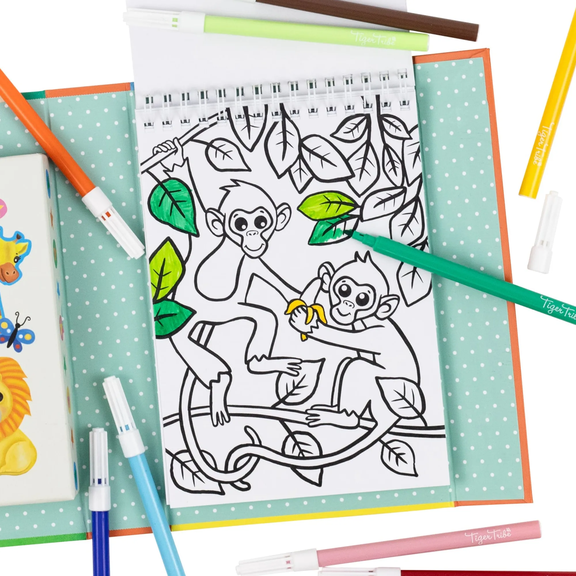 zoo_colouring_set___4.webp Tiger Tribe Travel | Art & Craft>Zoo Colouring Set - 4+